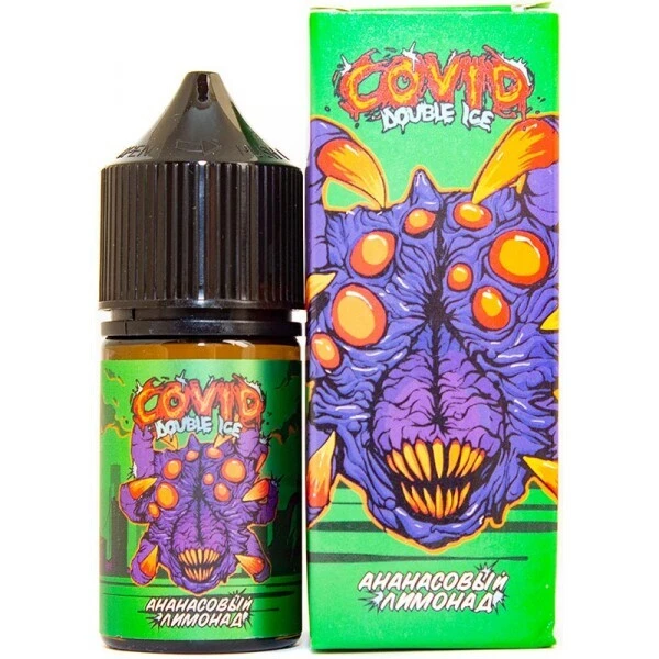 Жидкость Covid Double Ice Ананасовый Лимонад 30ml. 20mg. Super Hard