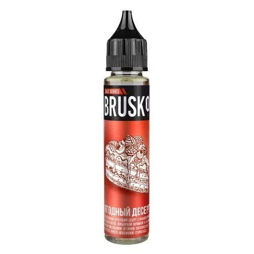 Жидкость Brusko Ягодный Десерт 30 мл. Salt