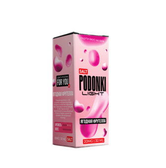 Жидкость Podonki Light Ягодная Фрутелла 30 мл