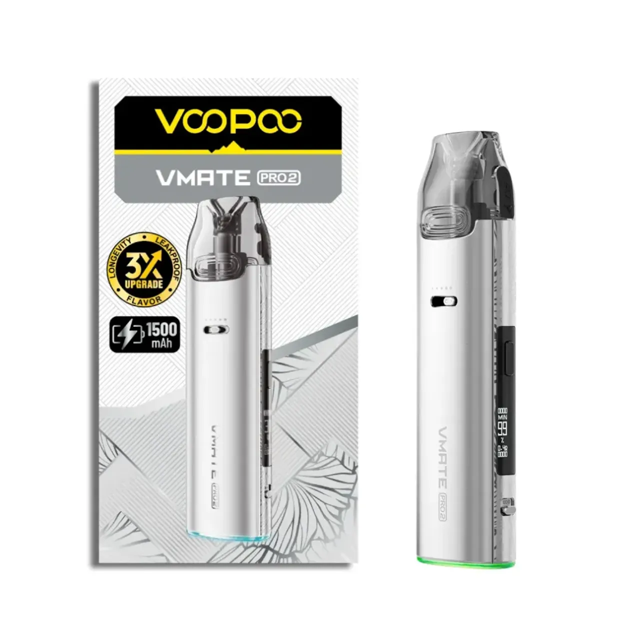 Voopoo Vmate Pro 2 Glacier Silver