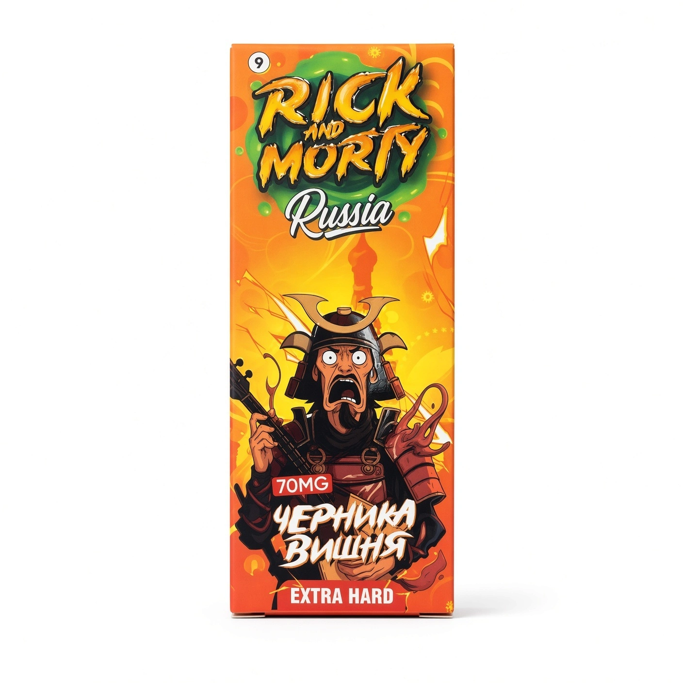 Жидкость Rick&Morty Russia Strong Черника Вишня 30 мл