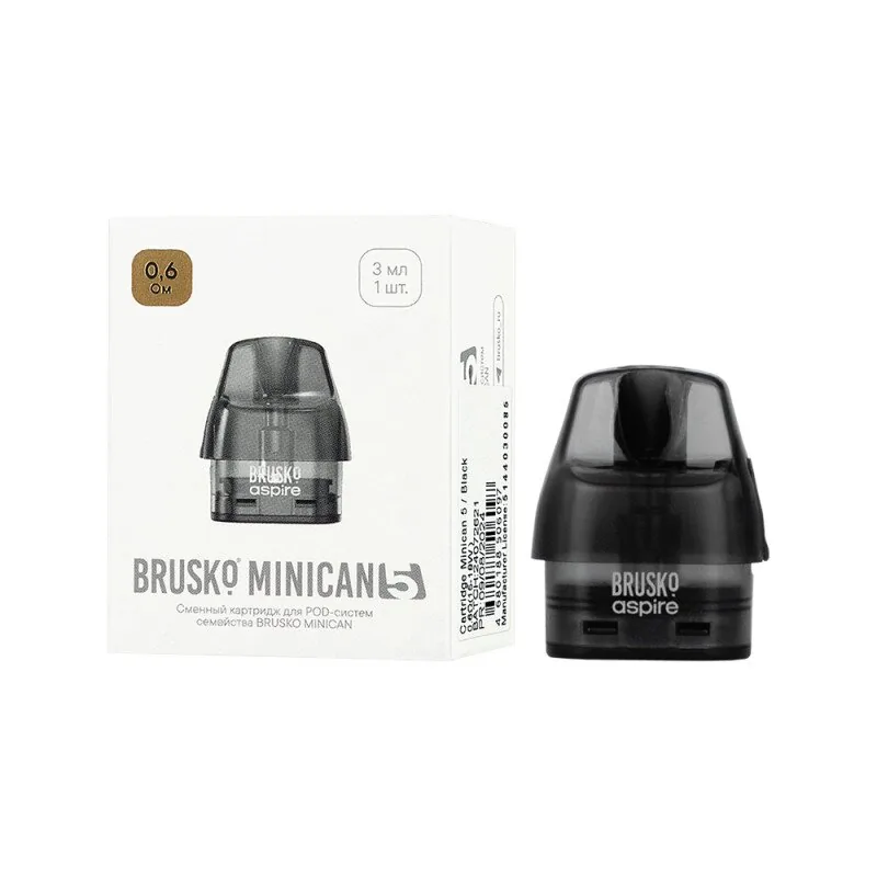 Картридж Brusko Minican 5 0.6 Ω 3 мл