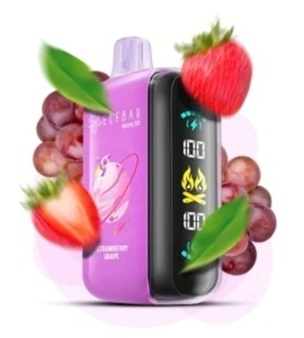 Elf Bar Raya D3 25000 Затяжек Strawberry Grape (Клубника Виноград)