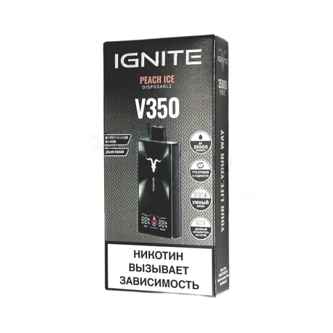 Ignite V350 35000 затяжек Ледяной Персик