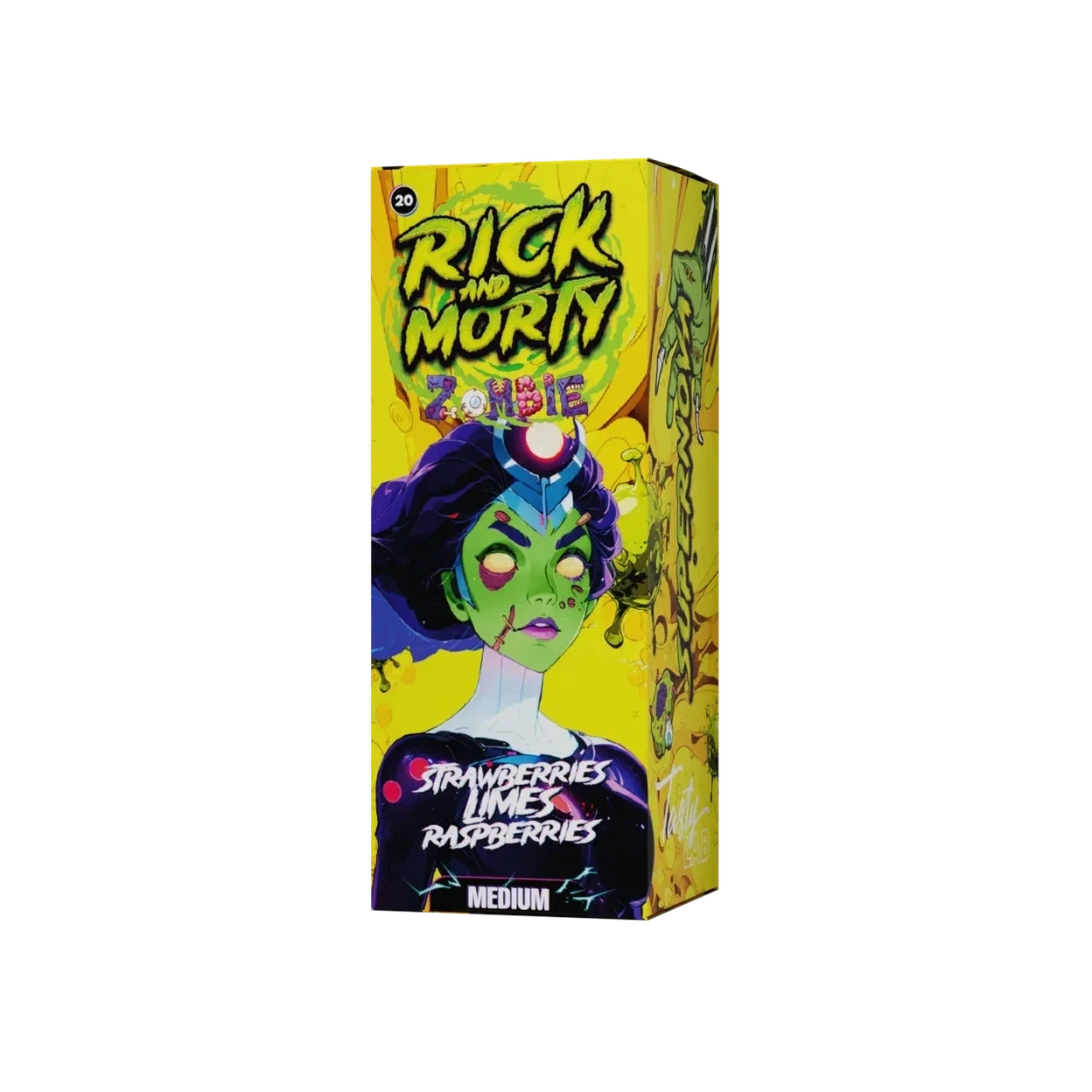 Жидкость Rick&Morty Zombie Клубника Лайм Малина 30 мл