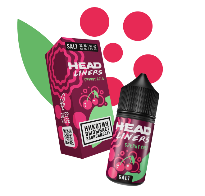 Жидкость Head Liners Cherry Cola 30ml