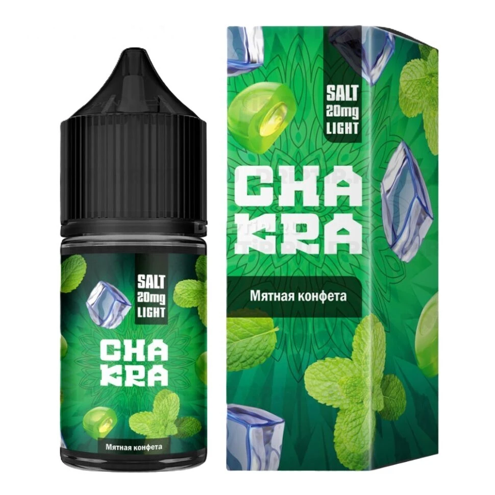 Жидкость Chakra Мятная Конфета 30Мл Salt20 Hard