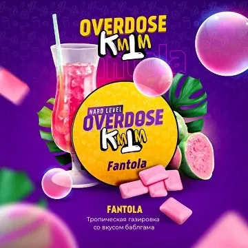 Табак для кальяна Overdose Fantola (Тропическая Газировка) 25 гр