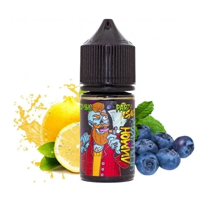 Жидкость Zombie Party Лимон с Черникой 30ml. 20mg