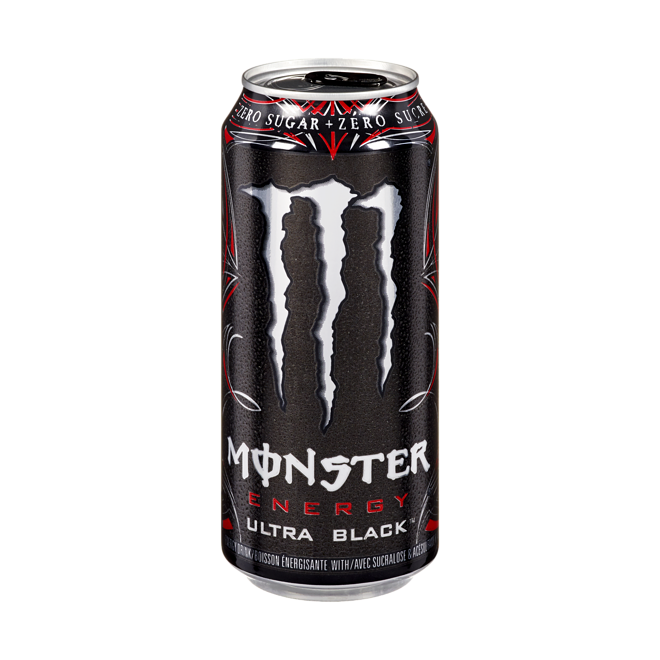 Энергетический Напиток Monster Energy Ultra Black 0.5 л