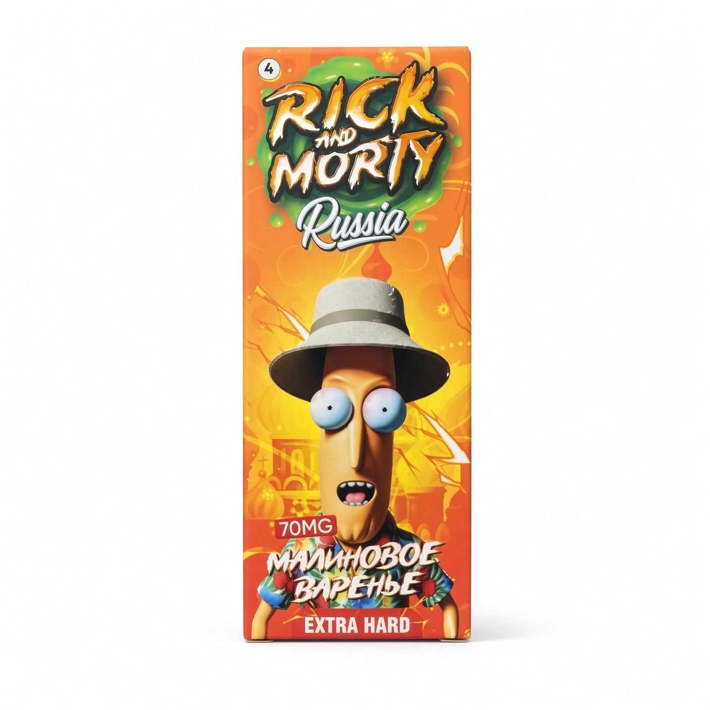 Жидкость Rick&Morty Russia Strong Малиновое Варенье 30 мл
