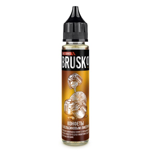 Жидкость Brusko Salt, 30 мл, Конфеты с апельсиновым ликёром, 2