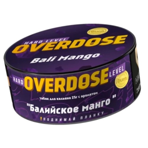 Overdose Bali Mango 25гр МРК