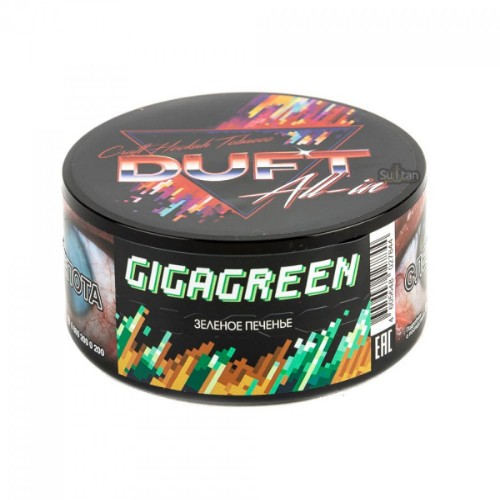 DUFT ALL-IN GIGAGREEN с ароматом печенья с тархуном (25 г.)