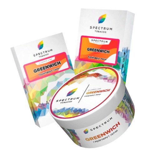 Табак для кальяна, GREENWICH, 40 гр, SPECTRUM TOBACCO