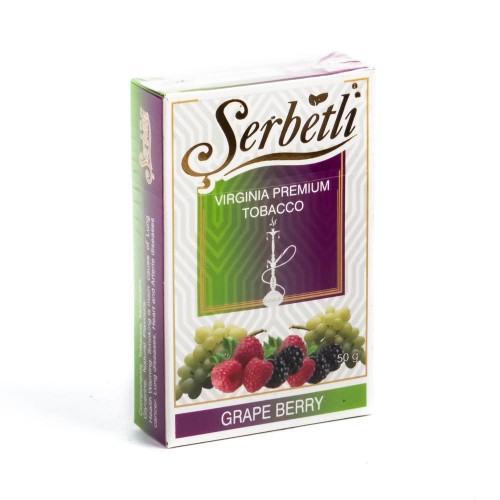 КАЛЬЯННЫЙ ТАБАК Serbetli - ВИНОГРАД ЯГОДЫ. (50)