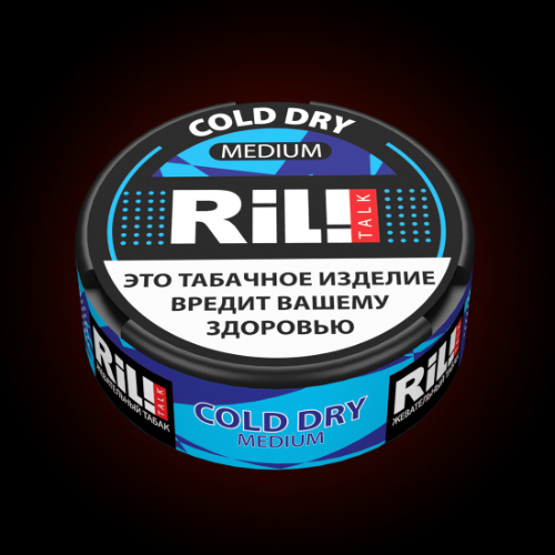 Табак жевательный RIL!TALK со вкусом COLD DRY (medium)