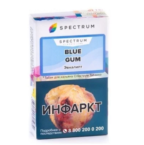 Табак для кальяна, BLUE GUM, 40 гр, SPECTRUM TOBACCO