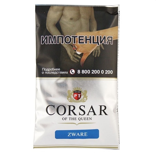 Табак курительный тонкорезаный CORSAR OF THE QUEEN ZWARE/1 кор. х 40 кис. х 35 г