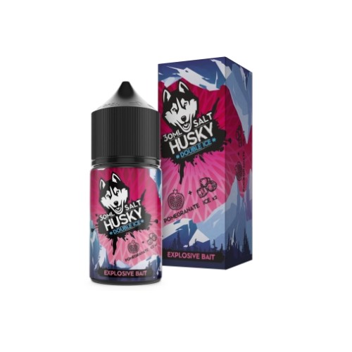 жид.Husky salt Double ice Explosive Bait( гранат)30мл.20мг