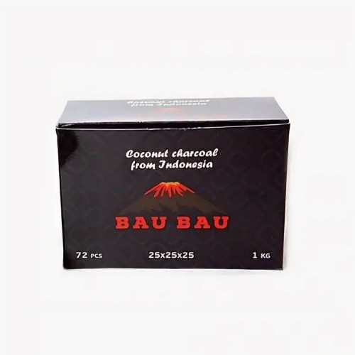 Уголь Bau Bau 25 мм. 72 шт. (1кг)