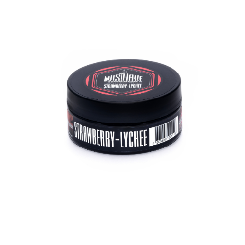 Табак для кальяна "Must Have Undercoal" Strawberry - Lychee 125гр