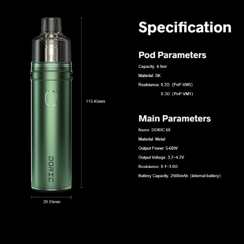 Набор Voopoo DORIC 60 KIT