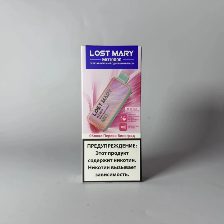 Lost Mary MO 10000 Яблоко персик виноград
