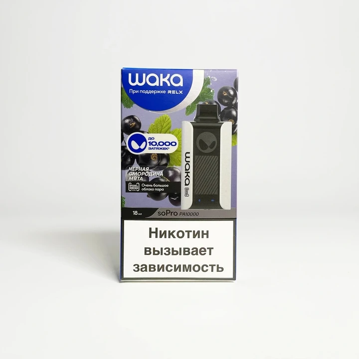 WAKA PA 10000 Черная смородина мята