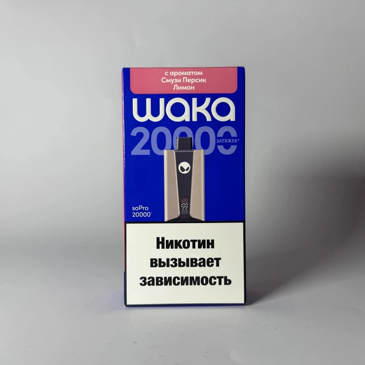 WAKA 20000 Смузи персик лимон