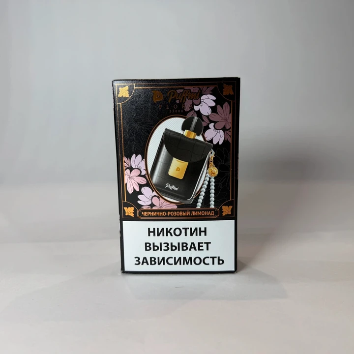 Puffmi Flora 25000 Чернично-розовый лимонад