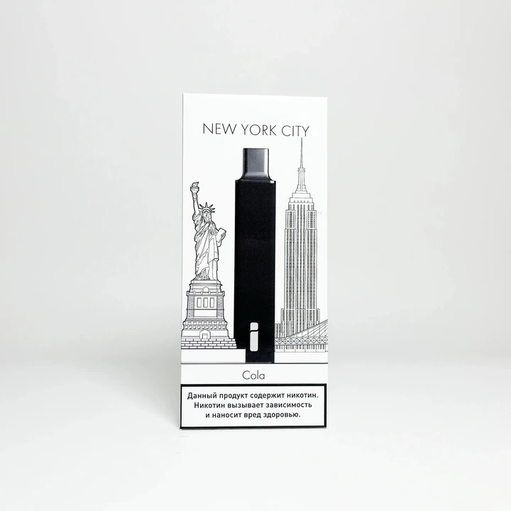 I Individual New York City Black Кола