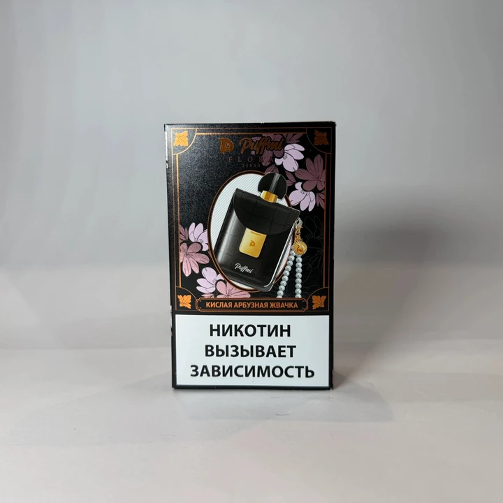 Puffmi Flora 25000 Кислая арбузная жвачка