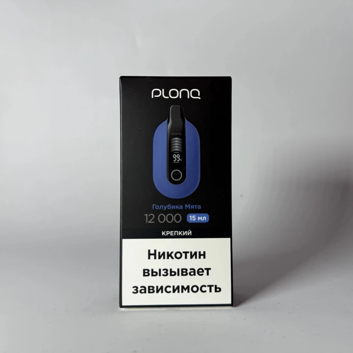 Plonq ultra strong 12000 Голубика мята