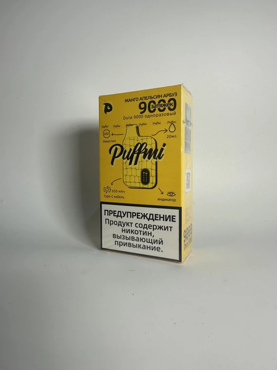Puffmi 9000 Манго апельсин арбуз