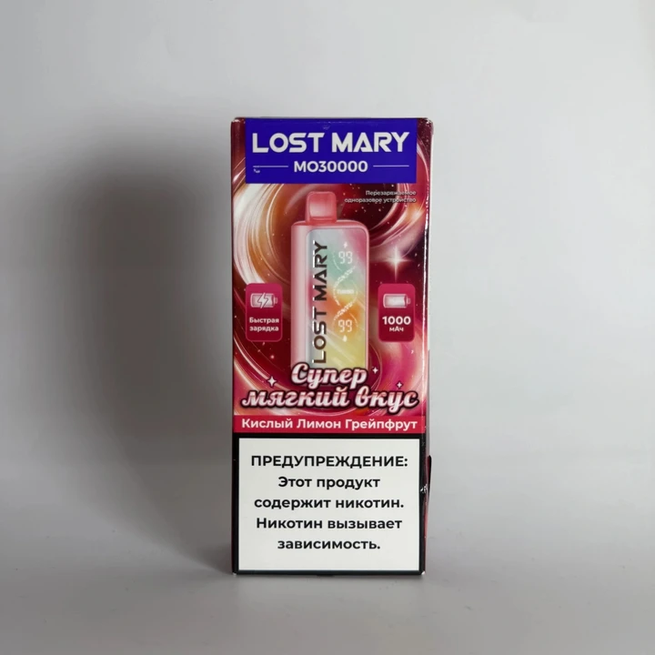 Lost Mary MO 30000 Кислый лимон грейпфрут