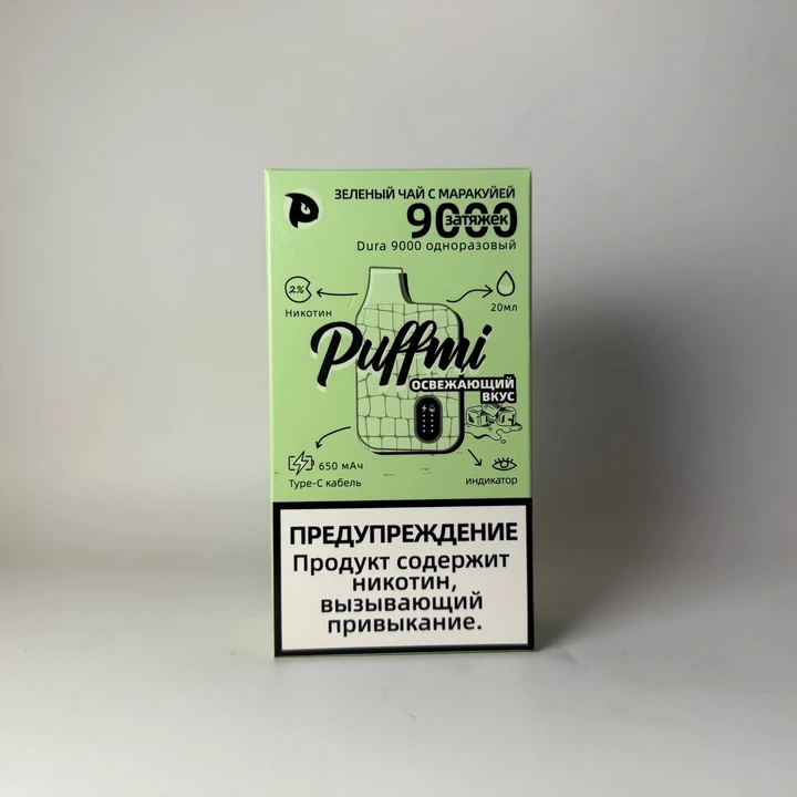 Puffmi 9000 Зеленый чай маракуйя