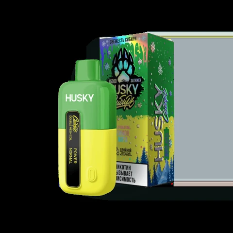 Husky X Сибирь 15000 затяжек Lemon Mint (Лимон Мята)