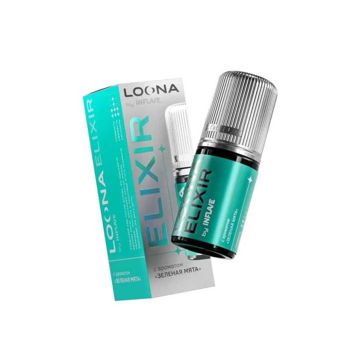Жидкость Loona Elixir 20 мг Зелёная Мята 30 мл