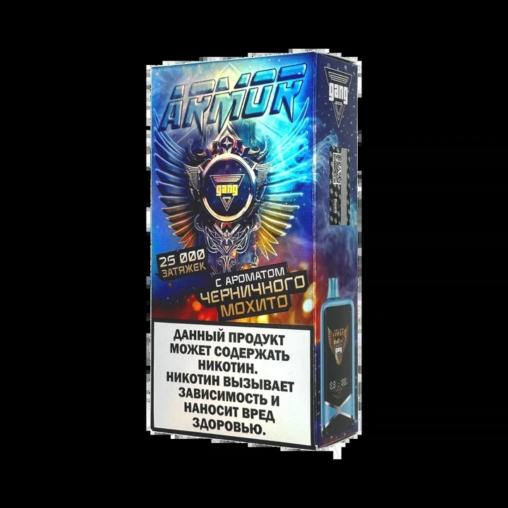 GANG Armor 25000 затяжек Черничный Мохито