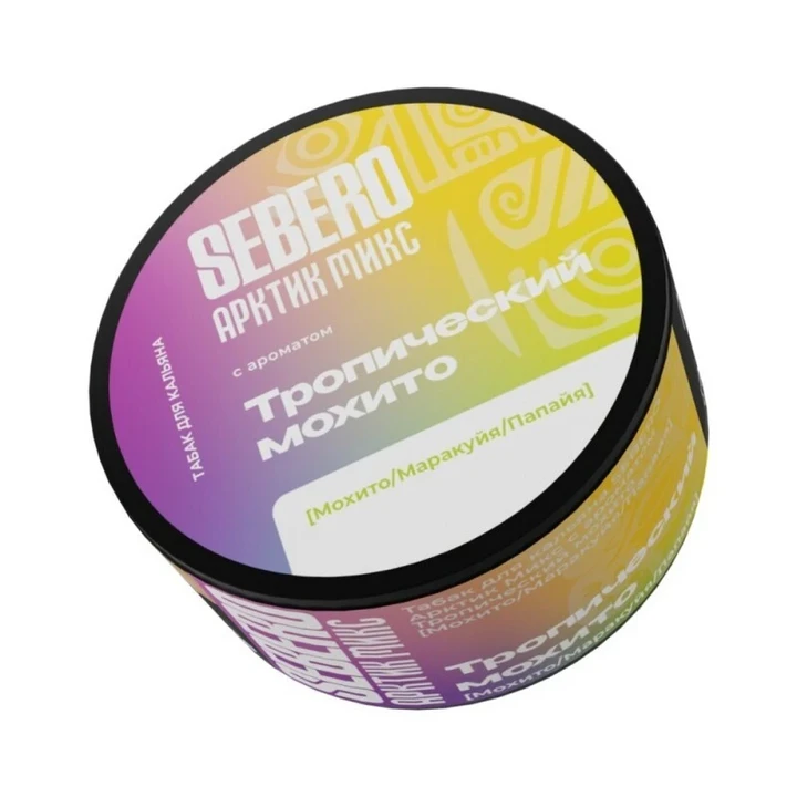 Табак Для Кальяна Sebero Arctic Mix Тропический Мохито (Мохито Маракуйя Папайя) 25 гр
