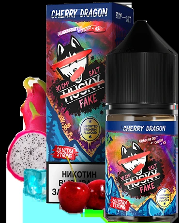 Жидкость Husky Import Fake Strong Cherry Dragon (Драконий Фрукт Вишня Лёд) 30мл