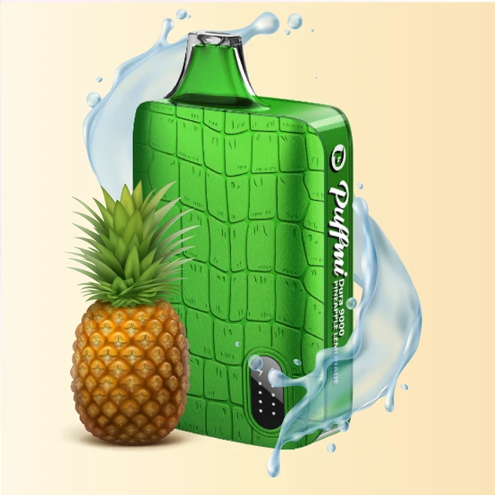 Puffmi DURA 9000 Затяжек Pineapple Lemonade (Ананасовый Лимонад)