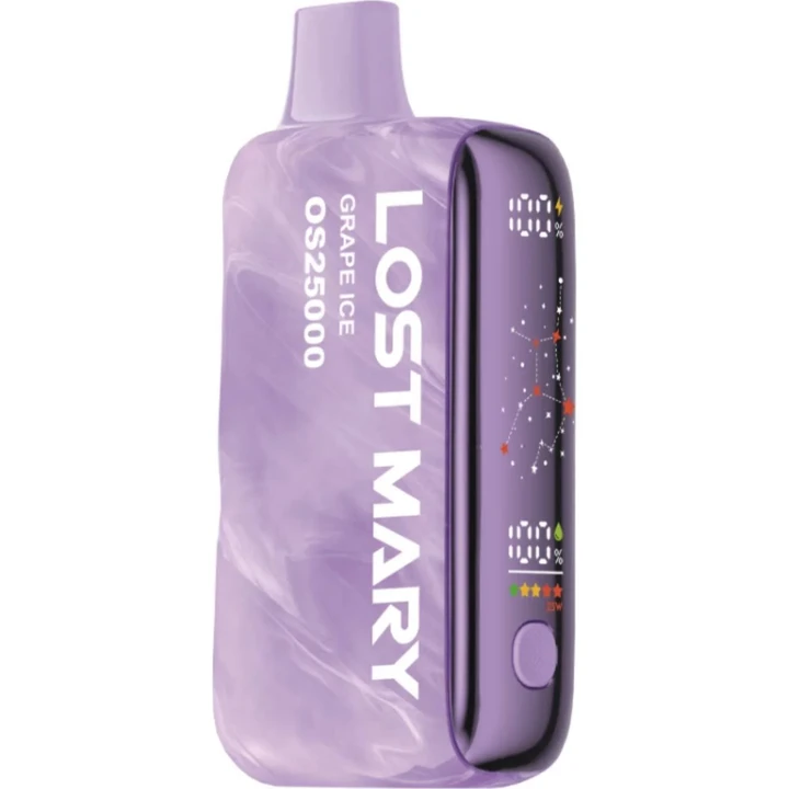 Lost Mary OS 25000 Затяжек Ледяной Виноград