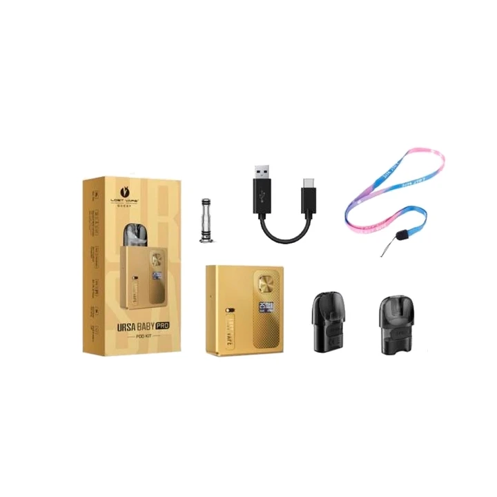 Lost Vape Ursa Baby Pro Golden Knight