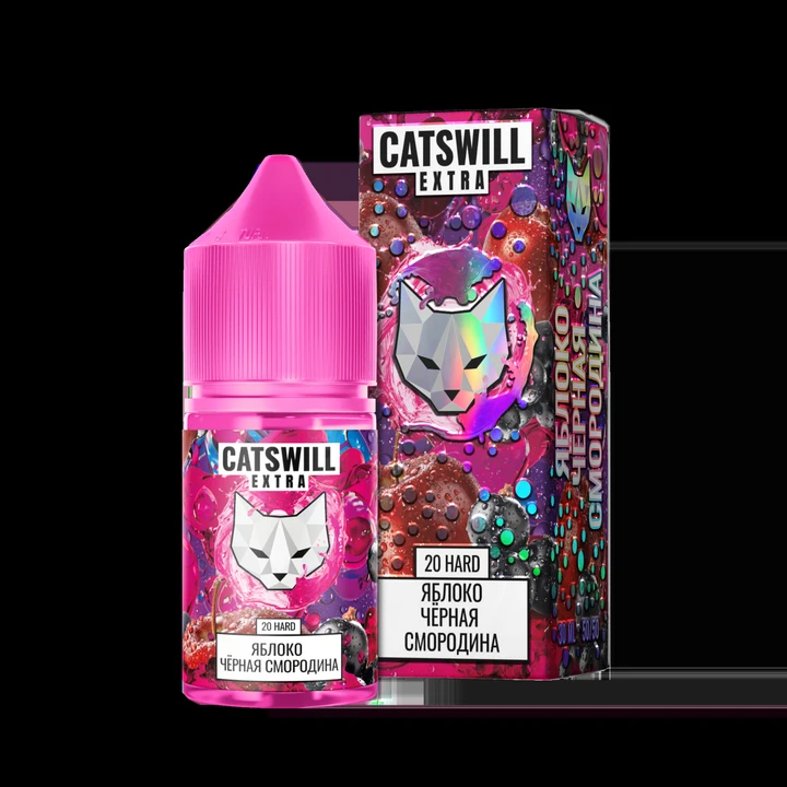 Жидкость Catswill Extra Strong Яблоко Чёрная Смородина 30 мл