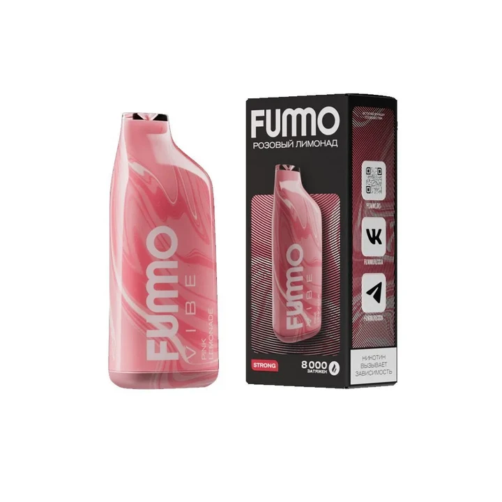 ЭСДН Fummo Vibe 8000 затяжек Розовый Лимонад