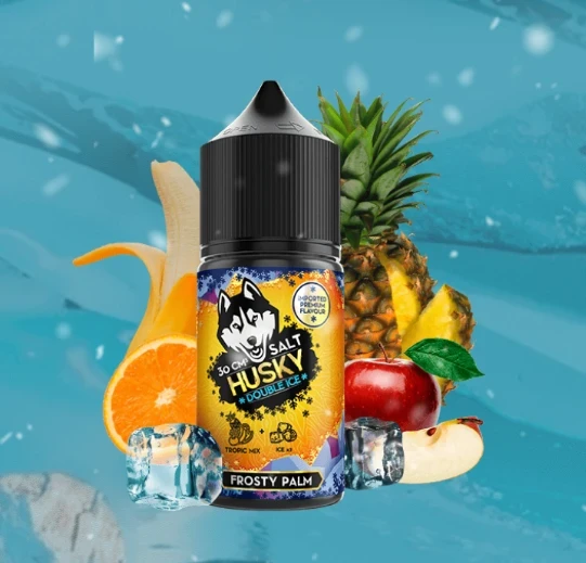 Жидкость Husky Strong Import Double Ice Frosty Palm (Банан Яблоко Апельсин Ананас) 30 мл