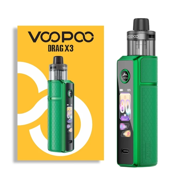 Voopoo Drag X3 Moss Green