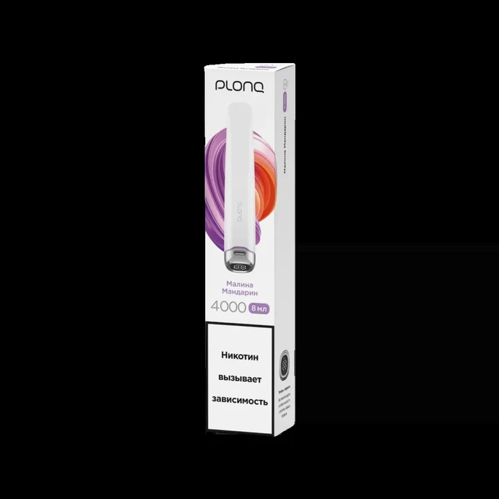 PLONQ Plus Pro 4000 Затяжек Малина Мандарин